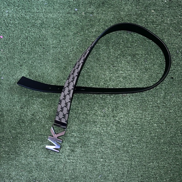 (Sold) Silver Reversible Michael Kors Belt - Picture 2 of 3